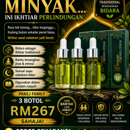 MINYAK CENUAI 3 Botol